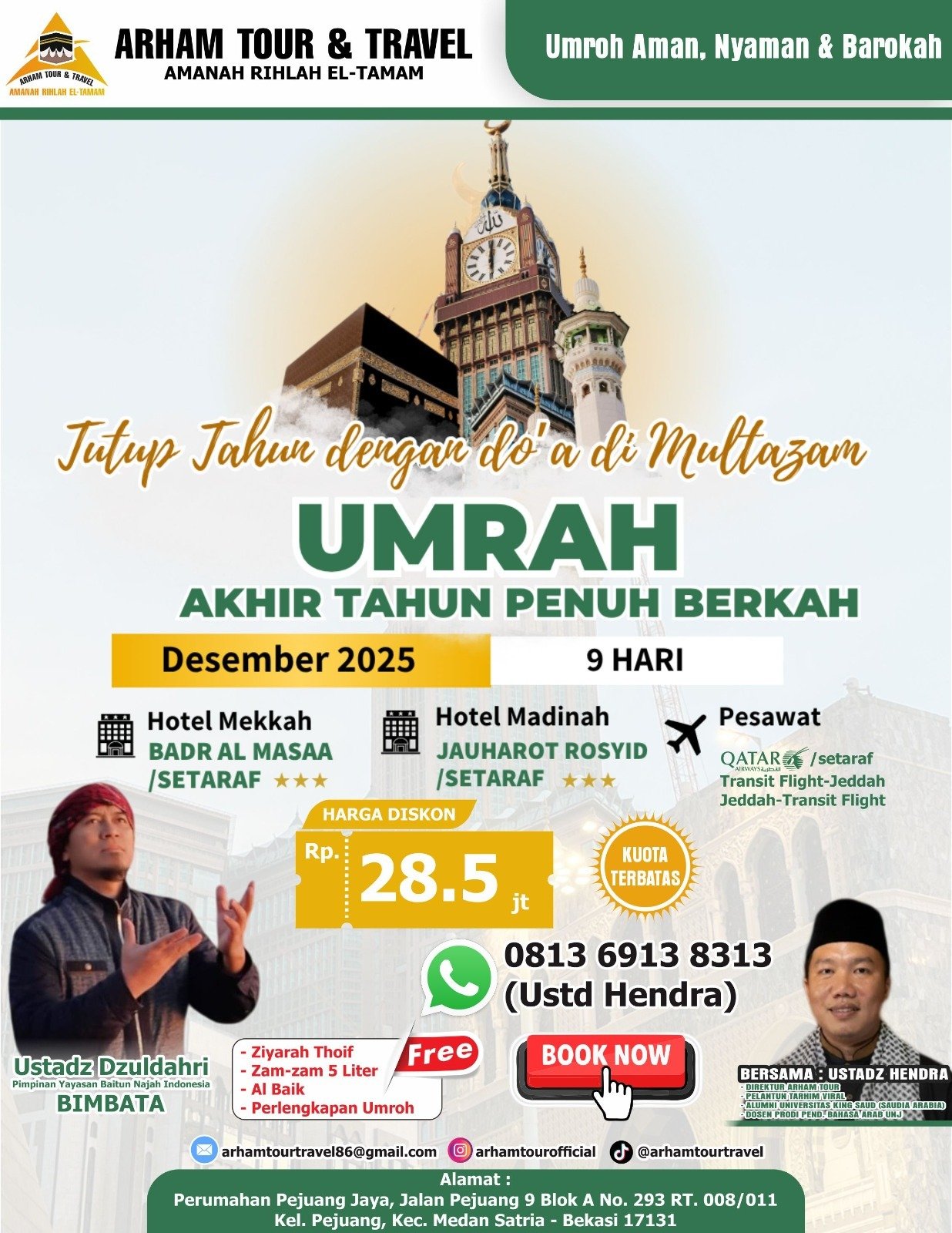 Umrah Akhir Tahun Penuh Berkah