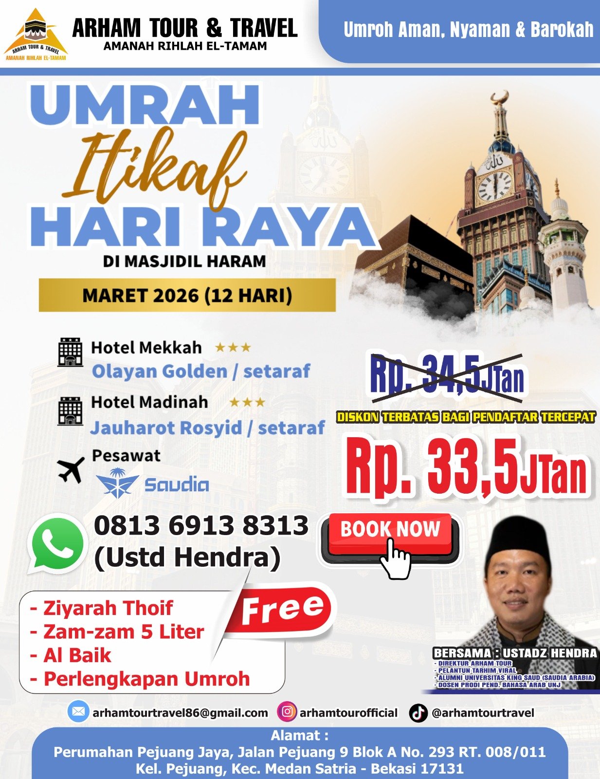 Umrah Itikaf Hari Raya