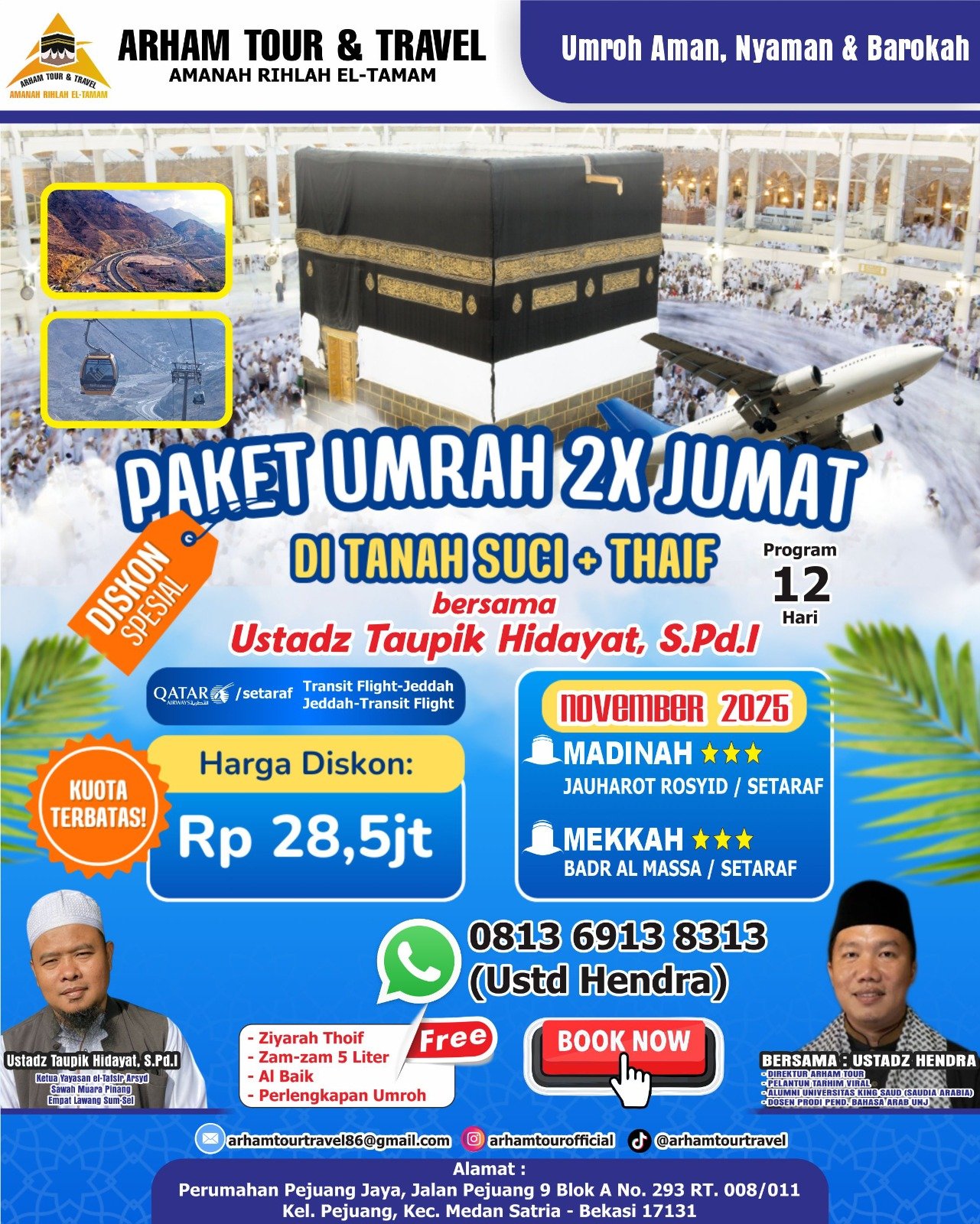 UMROH 2X JUMAT DI TANAH SUCI