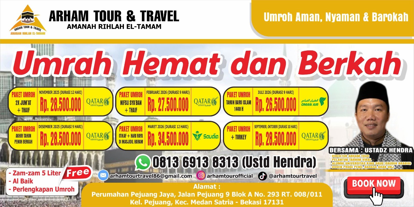 Umroh Plus Turki: Menapaki Jejak Nabi & Peradaban Islam Timur dan Barat